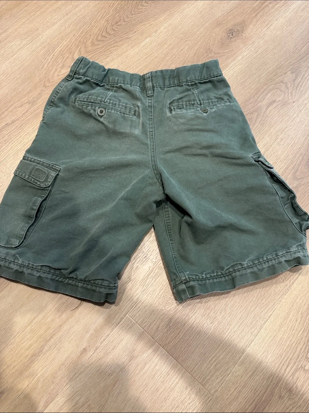 Boy’s Boy Scouts of America Green Cargo Shorts - Durable Utility Style